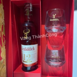 Glenfiddich 12 năm Sherry Cask - Hộp quà Tết 2026 700 ml - 43% vol
