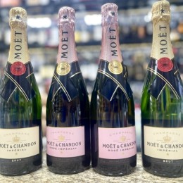 Champagne Moet & Chandon Imperial Brut.