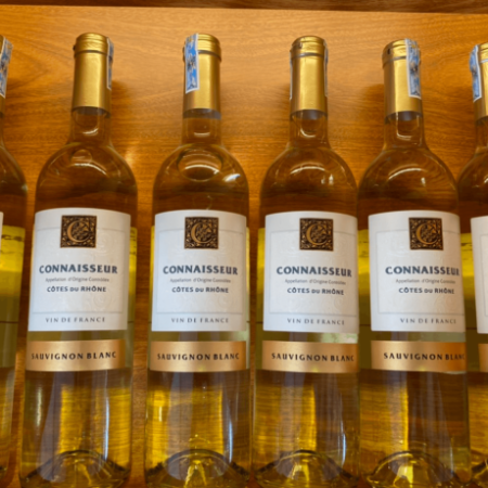 Vang Connaisseur trắng 750ml - 13.5%