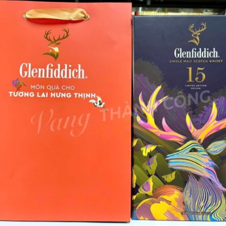 GLENFIDDICH 15 NĂM - HỘP QUÀ TẾT 2024