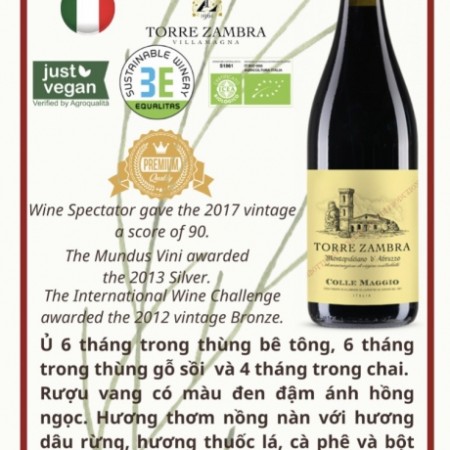 Vang Torre Zambra Colle Maggio
