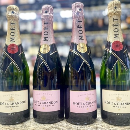 Champagne Moet & Chandon Imperial Brut.