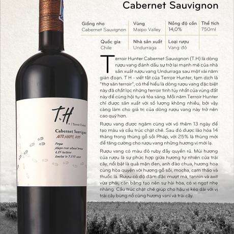 Vang TH Terroir Hunter Cabernet Sauvignon Limited