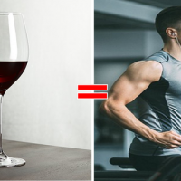 Uống 1 ly vang đỏ tương đương 1 giờ tập gym