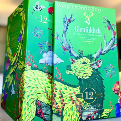 GLENFIDDICH 12 NĂM - HỘP QUÀ TẾT 2024
