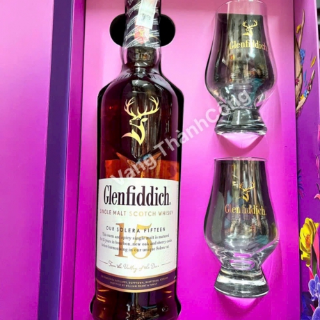 GLENFIDDICH 15 NĂM - HỘP QUÀ TẾT 2024