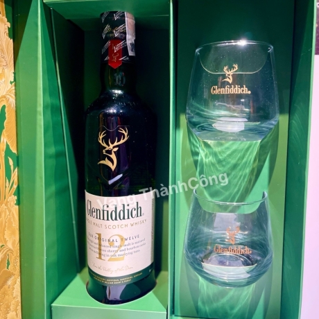 GLENFIDDICH 12 YO - HỘP QUÀ TẾT 2026